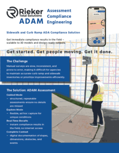 ADAM sidewalk slope measurement example