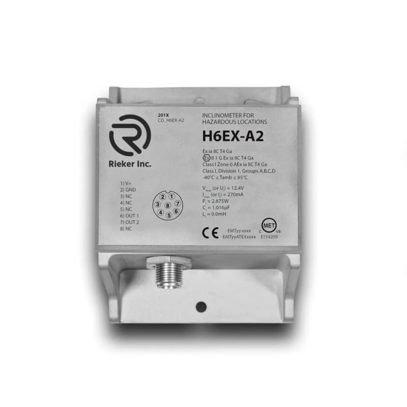 Rieker H6 Flex Series inclinometer